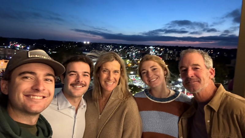 Andrea Smith and her family