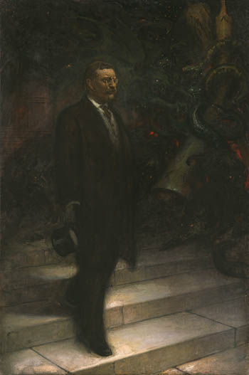 photo of Theodore Roosevelt portrait